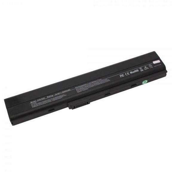 BDS Compatible with ASUS A52F 4400mAh 48Wh 6 Cell Li-ion 11.1V Black Laptop/Notebook Replacement Battery