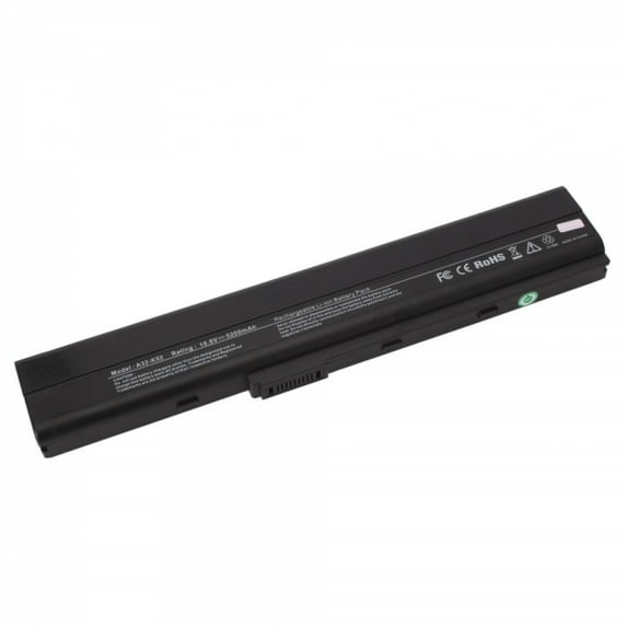 BDS Compatible with ASUS K52F-SX206V 4400mAh 48Wh 6 Cell Li-ion 11.1V Black Laptop/Notebook Replacement Battery