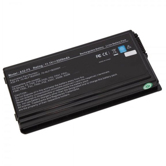 BDS Compatible with ASUS X50Z 4400mAh 49Wh 6 Cell Li-ion 11.1V Black Laptop/Notebook Replacement Battery