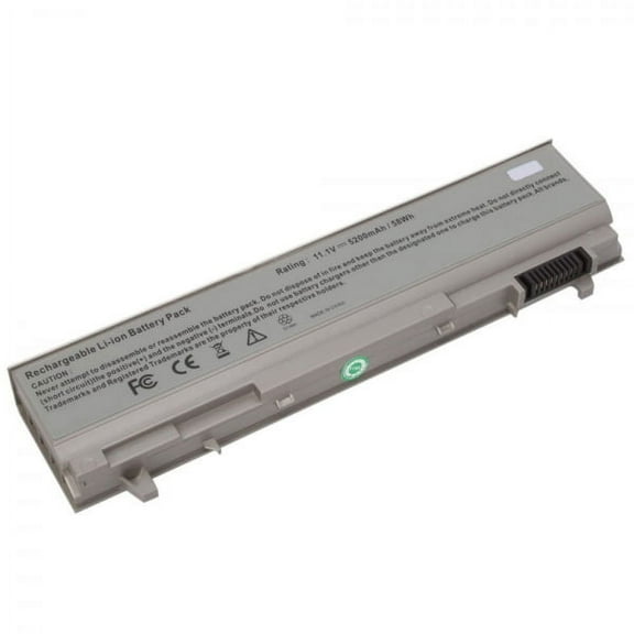 BDS Compatible with DELL Latitude E6500 4400mAh 48Wh 6 Cell Li-ion 10.8V Grey Laptop/Notebook Replacement Battery