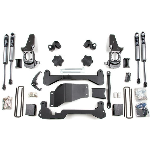BDS Suspension 4.5" Lift Kit,Fox 2.0 Performance Shocks,2001-10 Silverado 2500HD