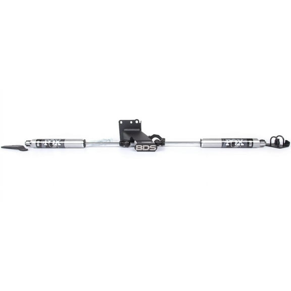 BDS Suspension Fox 2.0 Dual Steering Stabilizer,T-Steer,14-18 Ram 2500/3500 4WD