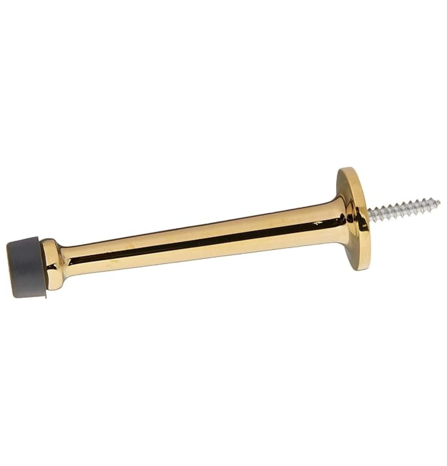BDS425CR003 Solid Brass 4-Inch Baseboard Door Bumper - Walmart.com