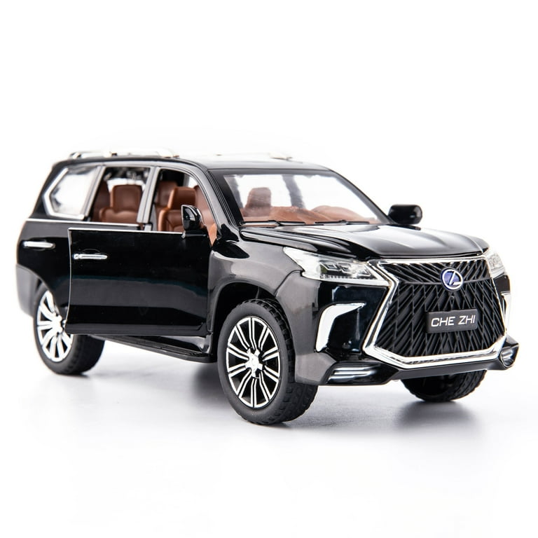 BDTCTK 1/24 Lexus 570 Model Car, Zinc Alloy, Pull-back Toy