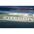 thumbnail image 1 of BDTrims | Bumper Letters fits Acura Integra 1994-1997 Plastic Inserts Front & Rear Set (Chrome), 1 of 6
