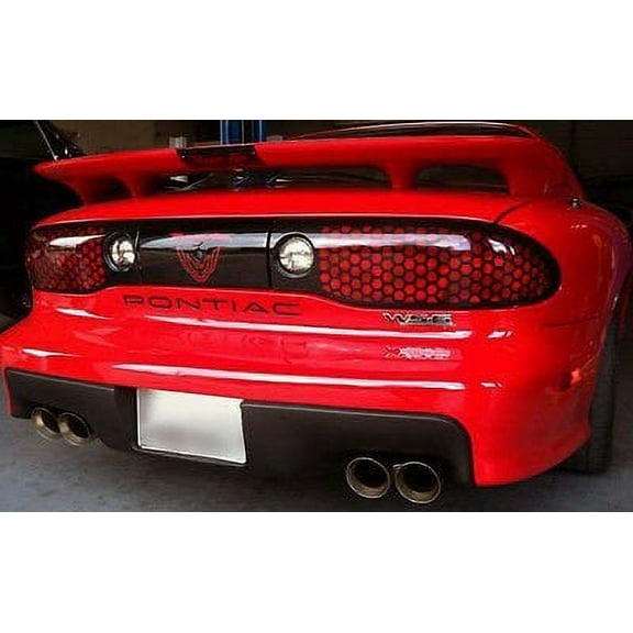 BDTrims | Bumper Plastic Letters Inserts fits 1993-2002 Firebird/Trans Am Models (Black)