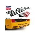 thumbnail image 1 of BDTrims | Bumper Plastic Letters Inserts fits 2005-2009 Saleen Models (Glossy Black), 1 of 2