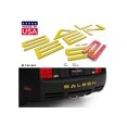 thumbnail image 1 of BDTrims | Bumper Plastic Letters Inserts fits 2005-2009 Saleen Models (Yellow), 1 of 2