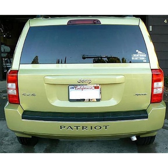 BDTrims | Bumper Plastic Letters Inserts fits 2007-2010 Patriot Models (Chrome)