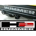 thumbnail image 1 of BDTrims | Bumper Plastic Letters Inserts fits HMR H2 Models (Chrome), 1 of 4