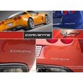 thumbnail image 1 of BDTrims | Bumper or Dashboard Plastic Letters Inserts fits 2005+ Corvette C6 Models (Chrome), 1 of 3