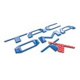 thumbnail image 1 of BDTrims Domed 3D Raised Tailgate Letters Compatible with 2016-2020 Tacoma Models (Blue), 1 of 2