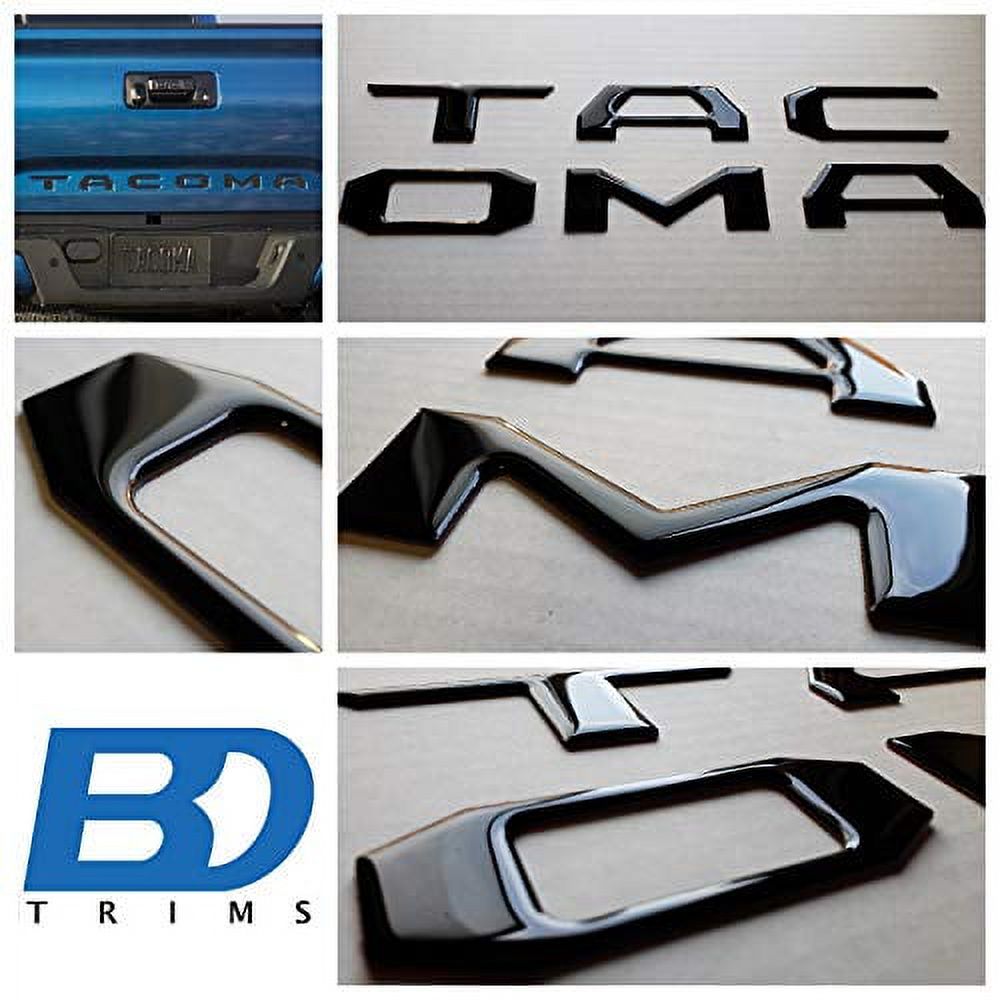 F-150 2018-2020 Front/Rear Smoke Chrome Black Ford Oval Emblem w/ Camera