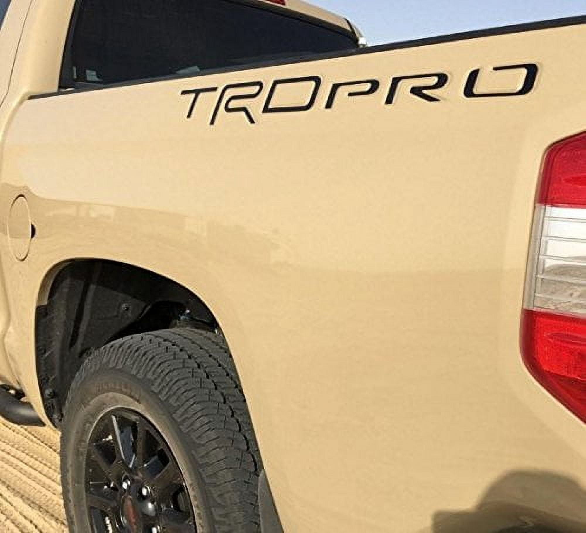 BDTrims | Letters Inserts fits TRD Pro Truck Bed 2014-2019 Tundra ...