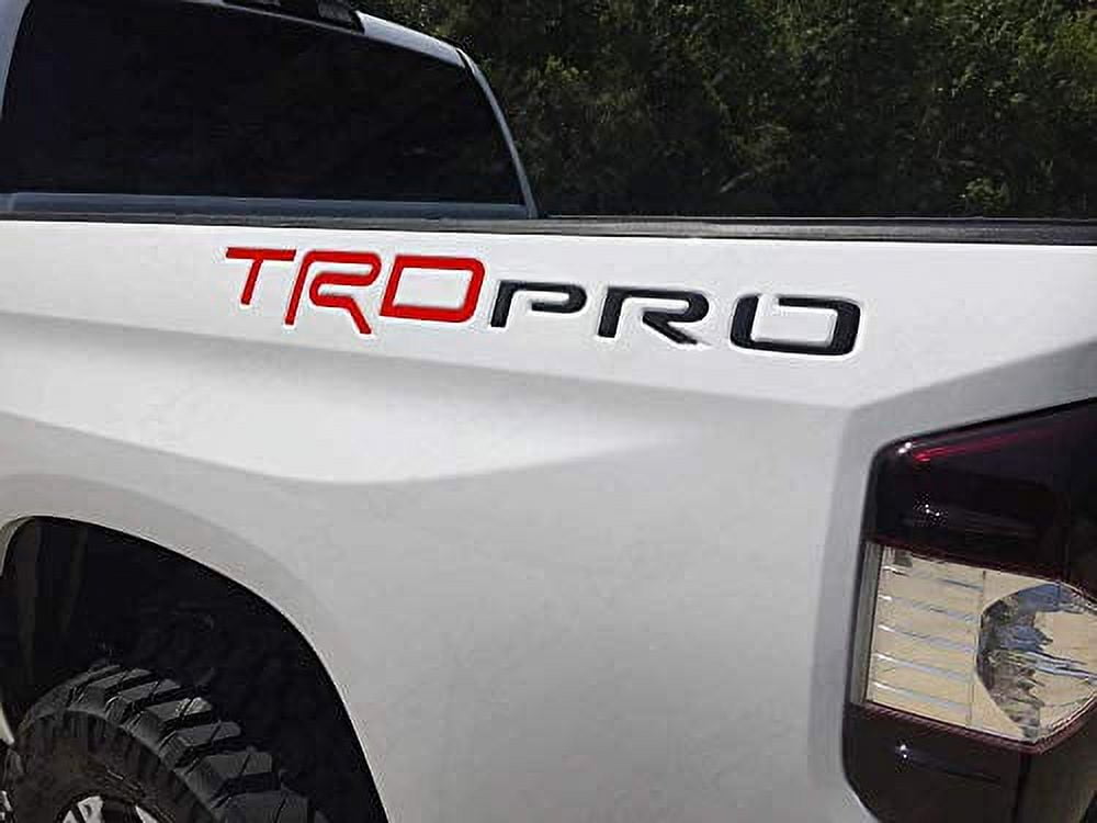 BDTrims | Letters Inserts fits TRD Pro Truck Bed 2014-2019 Tundra ...