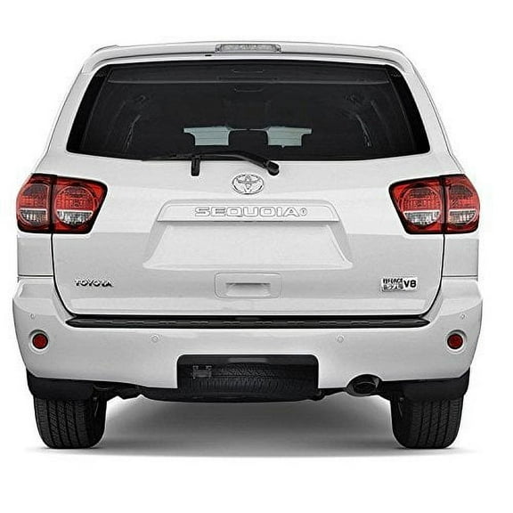 BDTrims | Rear Door Plastic Letters Inserts fits 2008+ Sequoia Models (Chrome)
