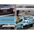 thumbnail image 1 of BDTrims | Rear Door Plastic Letters Inserts fits Highlander Models (Chrome), 1 of 3