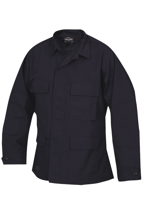 BDU COAT,NAVY , MENS, POLY COTTON, XLL