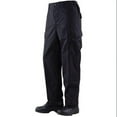 thumbnail image 1 of BDU Trousers Black 100% Cotton Rip-Stop, XSmall Short, 1 of 2