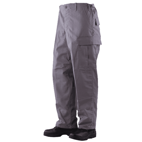 BDU Trousers Grey 65/35 Polyester, Cotton Rip-Stop, 4XLarge Regular