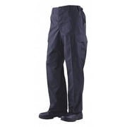 BDU Trousers Navy 65/35 Polyester, Cotton Rip-Stop, XLarge Regular