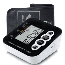BDUN Blood Pressure Monitor Upper Arm Blood Pressure Cuff(8.7"-12.6" Adjustable), BP Machine with USB Cable, Pulse Rate Monitor for Home Use, 99 x 2 Sets Memory, Tensiometro Digital Automatic