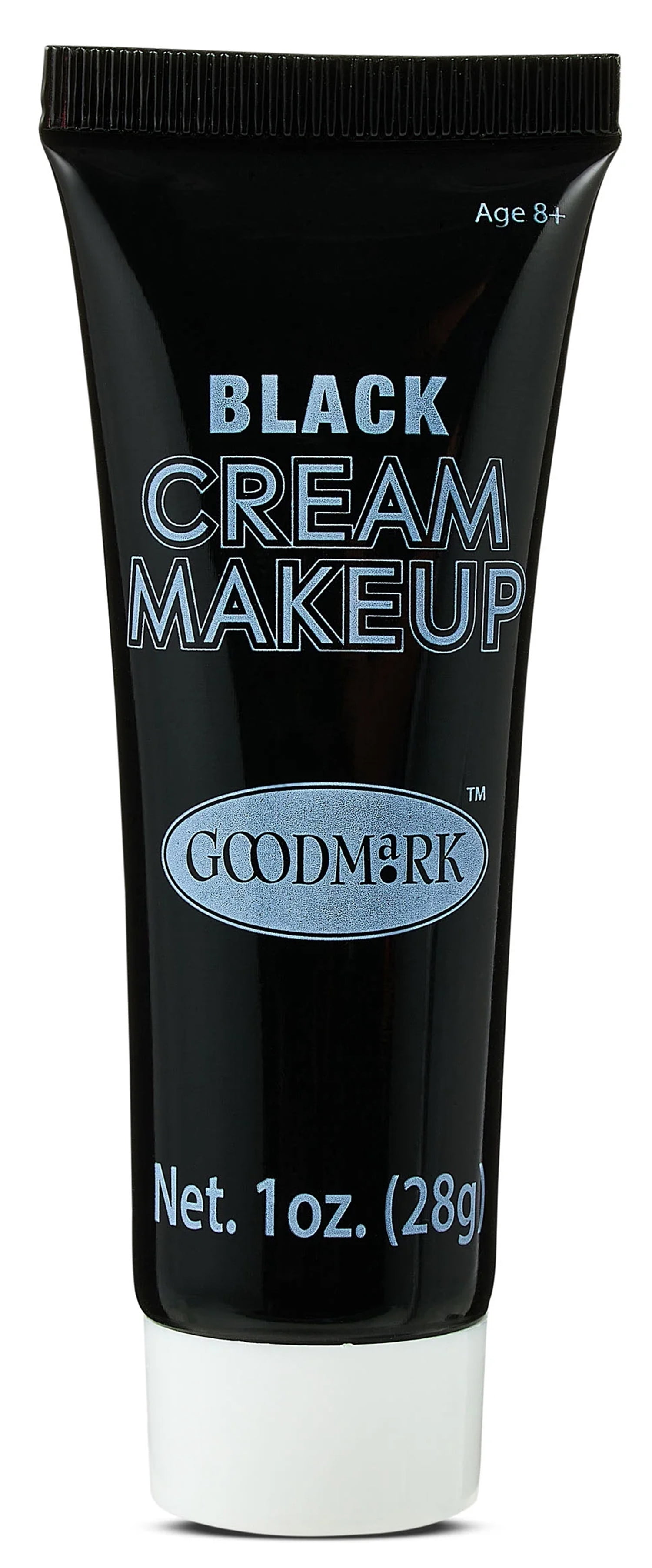Body Paint, Halloween Make-Up for Adults, Black, 1oz , by Goodmark