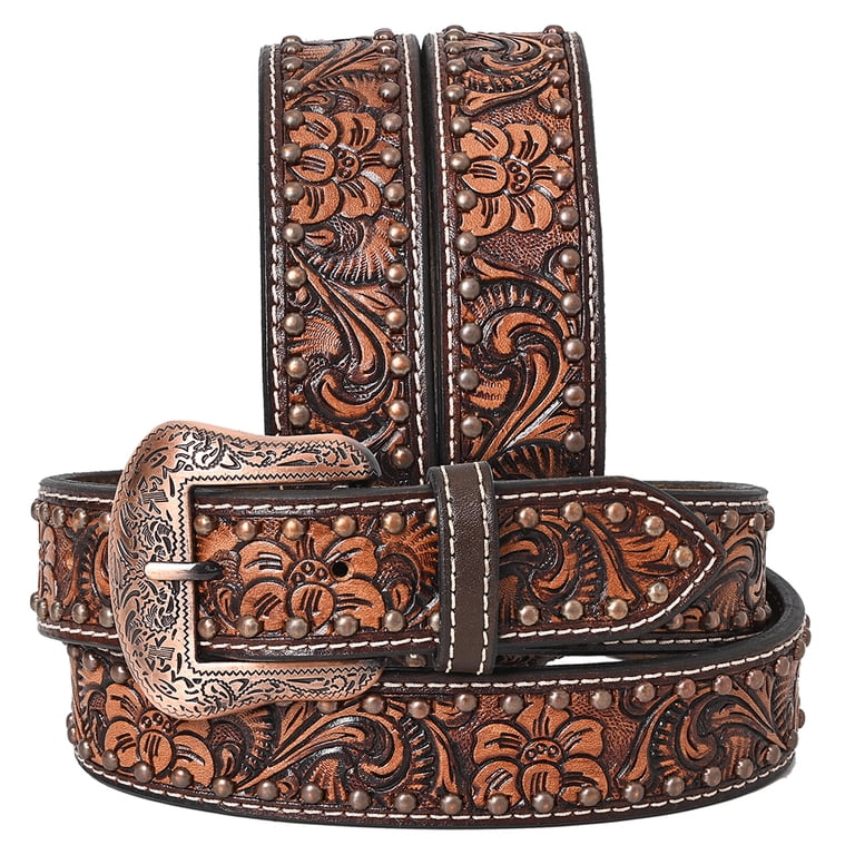 BE BAR H EQUINE Floral Genuine Hand Tooled Western Fashion  display picture 1