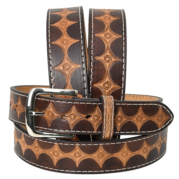 BE BAR H EQUINE Western Genuine Leather Men And Women Belt
