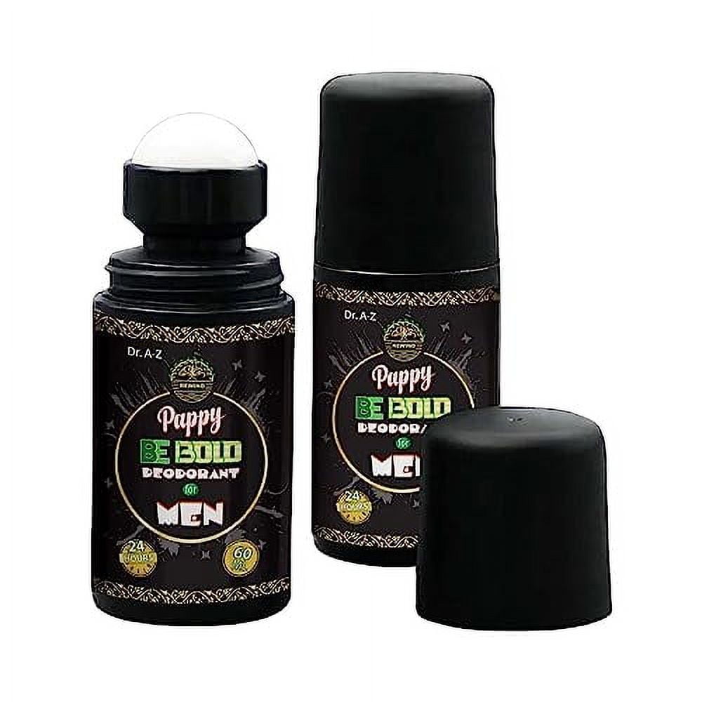 BE BOLD FOR MEN, PAPPY Intense Body Odor Eliminator Roll On Under Arm