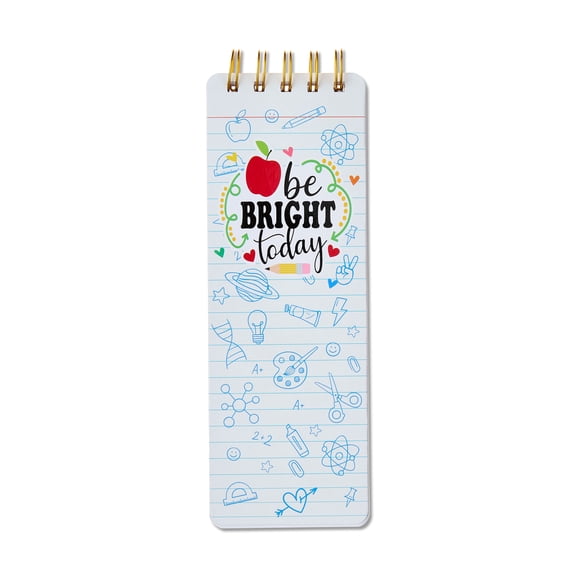 Be Bright Today Lined Notepad, Multicolor, Valentine's Day by Way To Celebrate