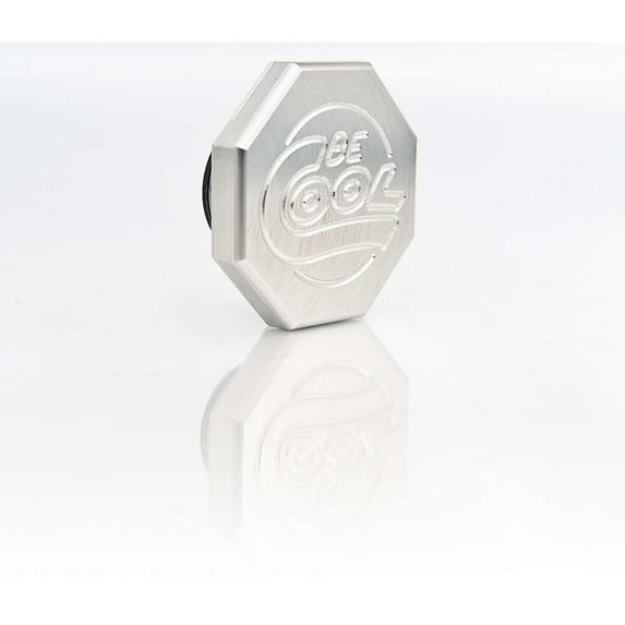 BE COOL RADIATORS 70002 RAD CAP OCTGN NF BLLT ALUM