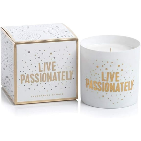 BE FABULOUS Black Fig Vetiver Zodax Porcelain Scented Jar Candle