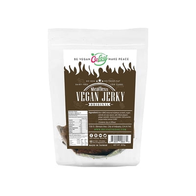 BELEAF Original Plant-Based Jerky | Delicious Meat Substitute | Low Carb, Non-GMO, Dairy Free, Plant Protein | Natural Ingredients | Spicy Healthy Snack 7oz