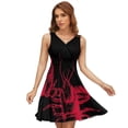 thumbnail image 1 of BE MY LOBSTER Dress Fashion Beach Long Dresses Female Party Printed Sundress, 1 of 7