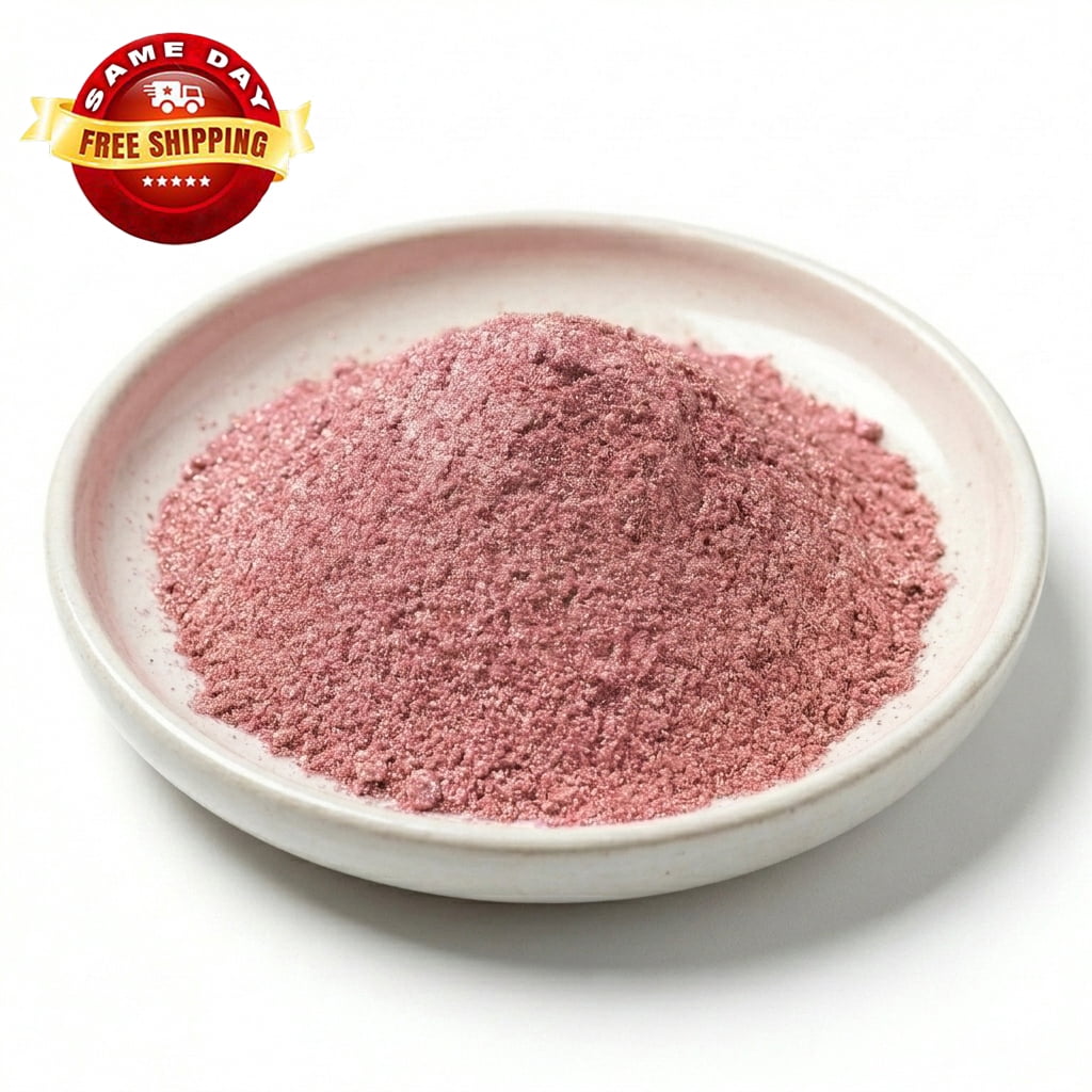 BE MY VALENTINE PINK LUXURY MICA COLORANT PIGMENT POWDER COSMETIC GRADE 2 OZ