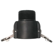 2"" Polypropylene Camlock Fitting - Female Coupler x MPT Thread