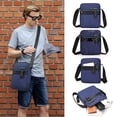 thumbnail image 1 of BE SMART Waterproof Crossbody Bag Messenger Bags for Men, Multi Pocket Shoulder Bags Durable Satchel Bag, Anti-theft Cell Phone Purse, Blue, 1 of 6