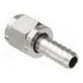 thumbnail image 1 of BE-TOOL 1/2/4 Pcs Adapter Solid Brass Quick and Easy for Connecting 8mm Outer Diameter Silver, 1 of 5