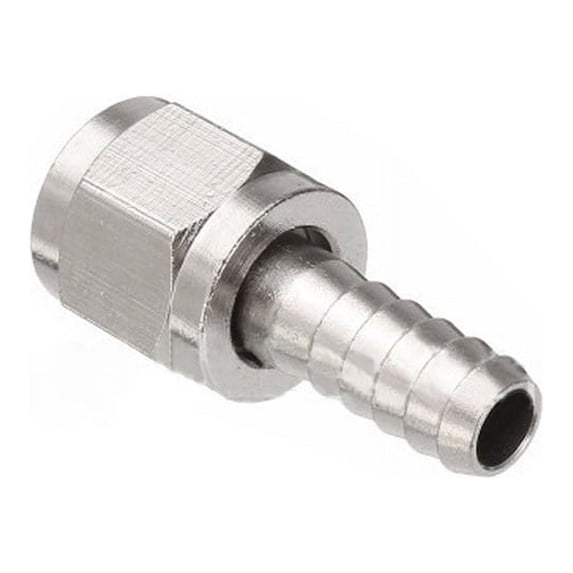 BE-TOOL 1/2/4 Pcs Adapter Solid Brass Quick and Easy for Connecting 8mm Outer Diameter Silver