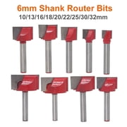 BE-TOOL 1/2/5Pcs T-Slot Cutters for Slotting Trimming Metal Woodworking Projects DIY Tools Size 10mm-32mm