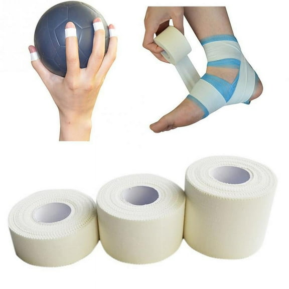 BE-TOOL 1/3/6 Roll Elastic Bandage Gauze Bandage Rolls First Aid Supplies Non-Woven Fabric 5cm-10cm White