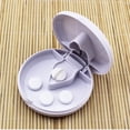 thumbnail image 1 of BE-TOOL 1/3 Pcs Round Pill Box Medical Cutting Splitter Box Tablet Crusher Portable, 1 of 2