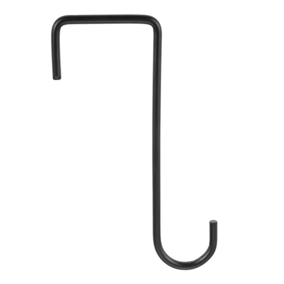 BE-TOOL 1/3 Pcs Vinyl Fence Hook Patio Hook Hanger Hanging for Windows Fences Kitchens Balconies Flower Pots Single Hook S Shape