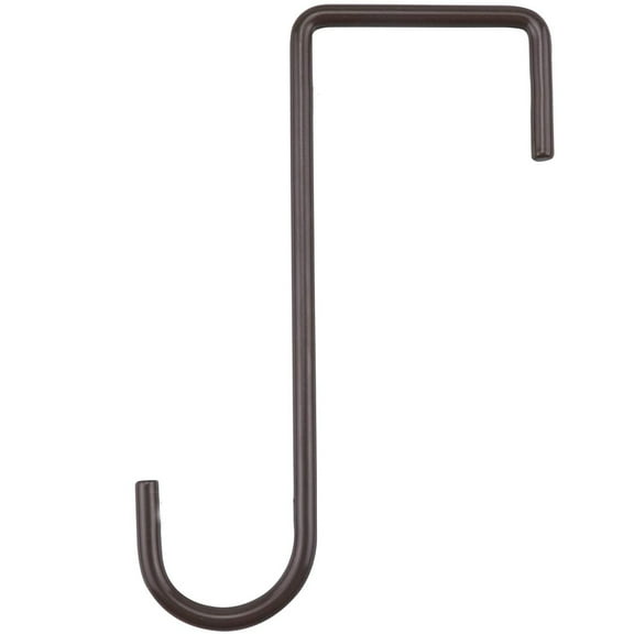 BE-TOOL 1/3 Pcs Vinyl Fence Hook Patio Hook Hanger Hanging for Windows Fences Kitchens Balconies Flower Pots Single Hook S Shape