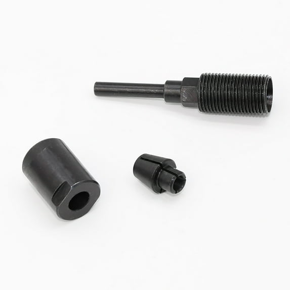 BE-TOOL 1/4" Shank Milling Cutter Extension Rod Round Shank Carbide Alloy Black