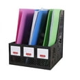 thumbnail image 1 of BE-TOOL 1/5 Pcs Multifunctional File Rack Triplicate Magazine Holders Desk File Organiser Frames Plastic, 1 of 3