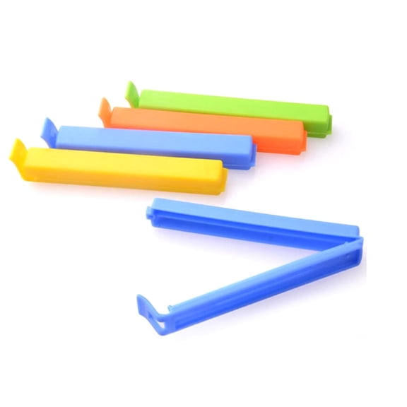 BE-TOOL 1/5Pcs Plastic Bag Sealing Clips for Foods Sealing and Storing Durable Random Color