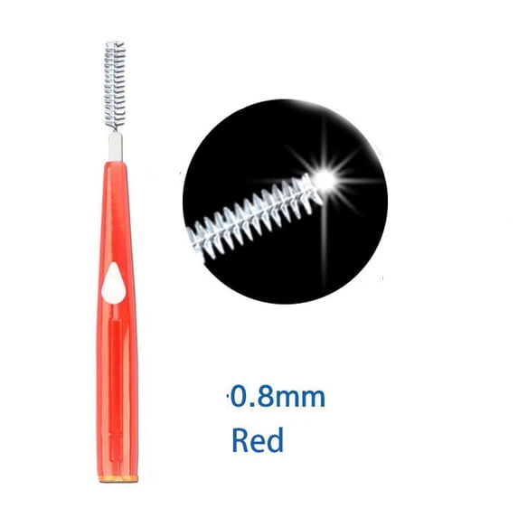 BE-TOOL 10 Pack Interdental Brush Orthodontic Care Cleaning Tooth Oral Care Daily Use