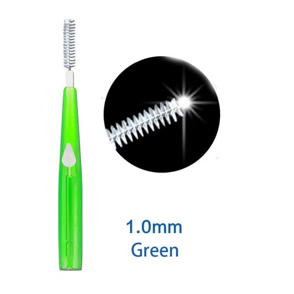 BE-TOOL 10 Pack Interdental Brush Orthodontic Care Cleaning Tooth Oral Care Daily Use